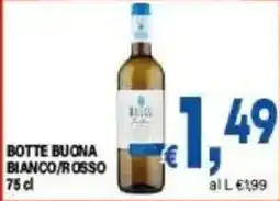 DEM Botte Buona Bianco/Rosso offerta