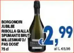 DEM Borgomori Jubilee Ribolla Gialla Spumante Brut offerta