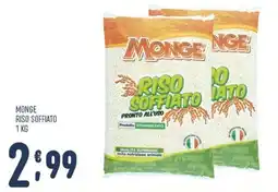 Gruppo Pascar Monge riso soffiato offerta