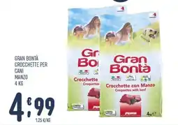 Gruppo Pascar Gran Bontà Crocchette con Manzo offerta