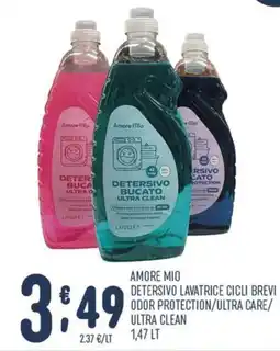 Gruppo Pascar Amore Mio Detersivo Lavatrice Cicli Brevi offerta