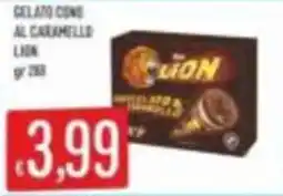 Mercadò Gelato cono al caramello Lion offerta