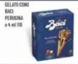 Mercadò Gelato cono Baci Perugina offerta