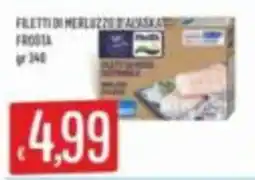 Mercadò Filetto di merluzzo d'alaska frost offerta