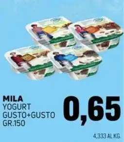 Emporio Amato Mila yogurt gusto+gusto offerta