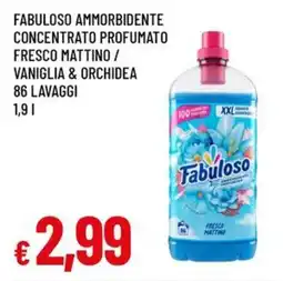 Famila Superstore Fabuloso ammorbidente concentrato profumato fresco mattino offerta