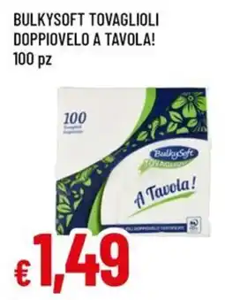 Famila Superstore BulkySoft tovaglioli offerta