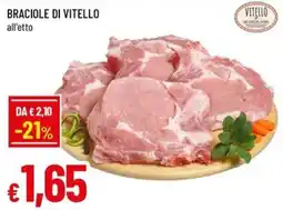 Famila Superstore Braciole di vitello offerta