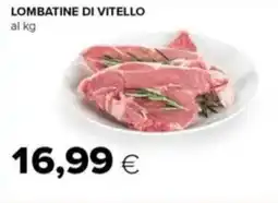 Tigre Lombatine di vitello offerta