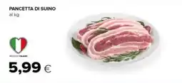 Tigre Pancetta di suino offerta