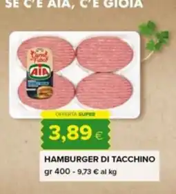 Tigre Hamburger di tacchino AIA offerta