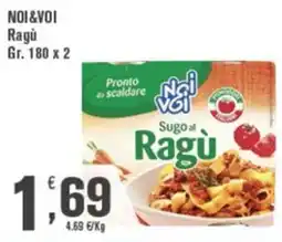 Conté Supermercati Noi&Voi Ragù offerta