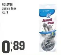 Conté Supermercati Spirali Inox offerta