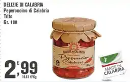 Conté Supermercati Delizie di Calabria Peperoncino di Calabria Tritto offerta