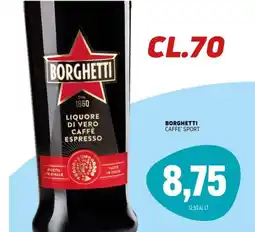 Emporio Amato Borghetti Caffè' Sport offerta