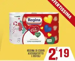 Conté Supermercati Regina di cuori asciugatutto offerta