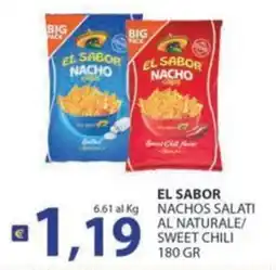 Re Mercato Lucrezia El Sabor nachos salati offerta