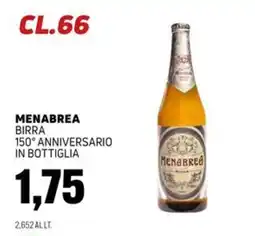 Emporio Amato Menabrea birra 150° anniversario offerta