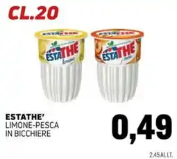 Emporio Amato Estathe' limone-pesca in bicchiere offerta