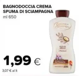 Tigre Bagnodoccia crema spuma di sciampagna offerta