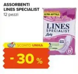 Tigre Assorbenti lines specialist lady offerta