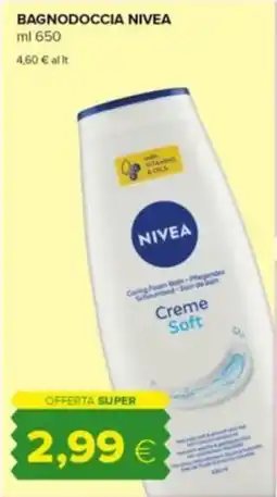 Tigre Bagnodoccia Nivea Creme Soft offerta