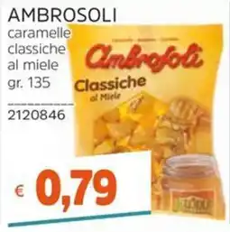 Stop&Shop Ambrosoli caramelle classiche al miele offerta