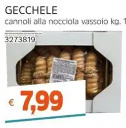 Stop&Shop Gecchele cannoli alla nocciola offerta