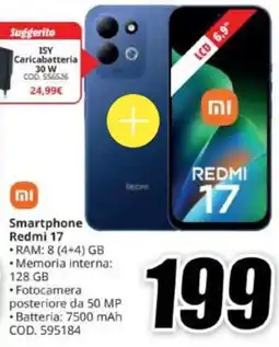 MediaWorld Smartphone Redmi 17 offerta