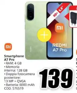 MediaWorld Smartphone Redmi A7 Pro offerta
