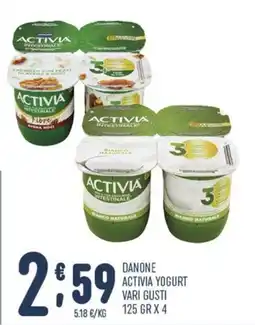 Gruppo Pascar Danone Activia Yogurt offerta