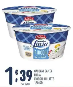 Gruppo Pascar Galbani Santa Lucia Fiocchi di Latte offerta