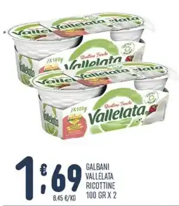 Gruppo Pascar Galbani Vallelata Ricottine offerta