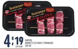 Gruppo Pascar Martini bombette di suino e formaggio offerta