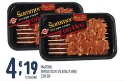 Gruppo Pascar Martini arrosticini di lonza bbq offerta