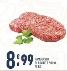 Gruppo Pascar Hamburger di bovino e suino offerta