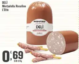 Conté Supermercati Mortadella Rosafino Delì offerta