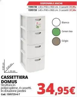 Brico Io Cassettiera Domus offerta