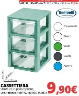 Brico Io Cassetiera Tontarelli offerta