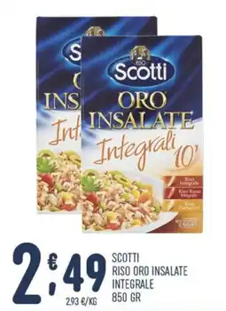 Gruppo Pascar Scotti Riso Oro Insalate Integrale offerta