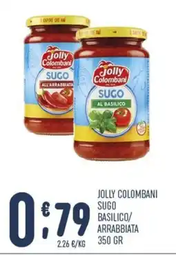 Gruppo Pascar Jolly Colombani Sugo Basilico/Arrabbiata offerta