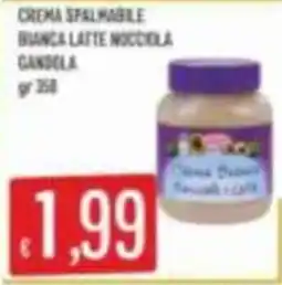 Mercadò Crema bianca nocciola Gandola offerta