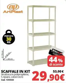Brico Io Scaffale in kit ArtPlast offerta