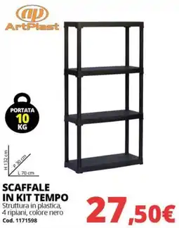 Brico Io Scaffale in kit tempo ArtPlast offerta