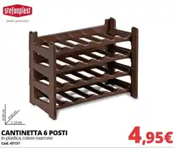Brico Io Cantinetta 6 posti Stefanplast offerta