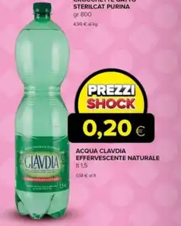Tigre Acqua Clavdia effervescente naturale offerta