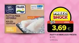 Tigre Filetti di merluzzo frosta offerta