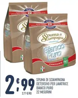 Gruppo Pascar Spuma di sciampagna detergente per lavatrice bianco puro offerta