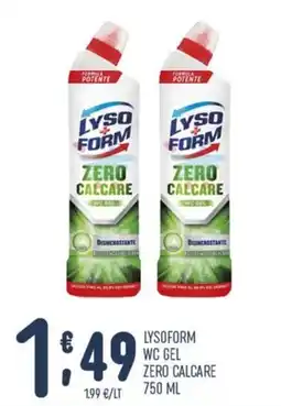 Gruppo Pascar Lysoform wc gel zero calcare offerta