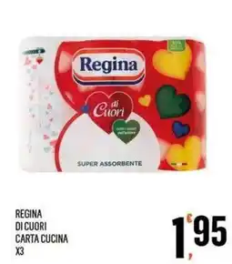 Vibian Regina carta cucina di cuori offerta